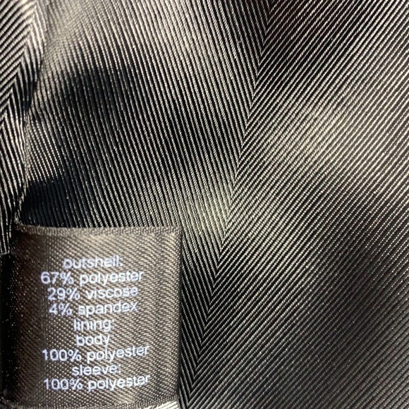 THE Limited Light Black Button Front Blazer Size 10 - Picture 5 of 5